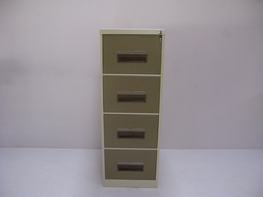 FIL001 - 4 Drawer Filing Cabinet- Local 1320H x 460H x 630D-Steel Furniture-Moolla Furniture Corp CC
