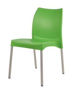 BIS002 - Bistro/ Cafe' Chair (Armless)-Plastic Chairs-Moolla Furniture Corp CC