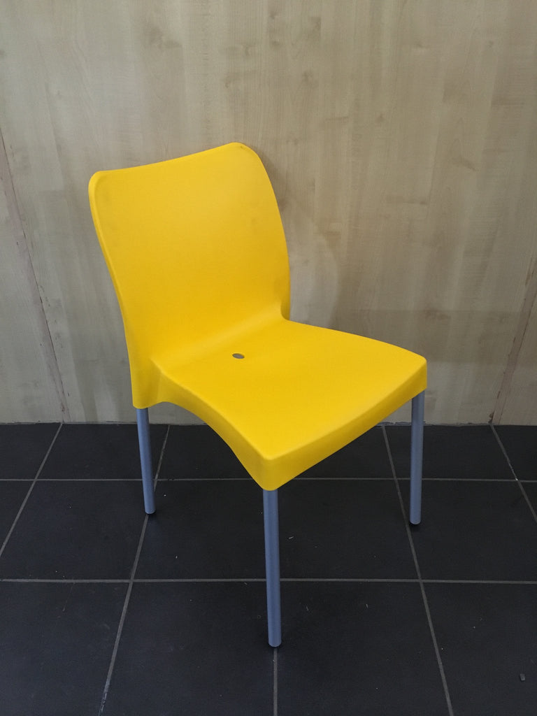 BIS002 - Bistro/ Cafe' Chair (Armless)-Plastic Chairs-Moolla Furniture Corp CC