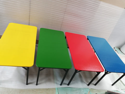 Kiddies Table- Supawood (1200mm x 600mm x 550mmh)Red/blue/Green/Yellow-School Furniture-Moolla Furniture Corp CC