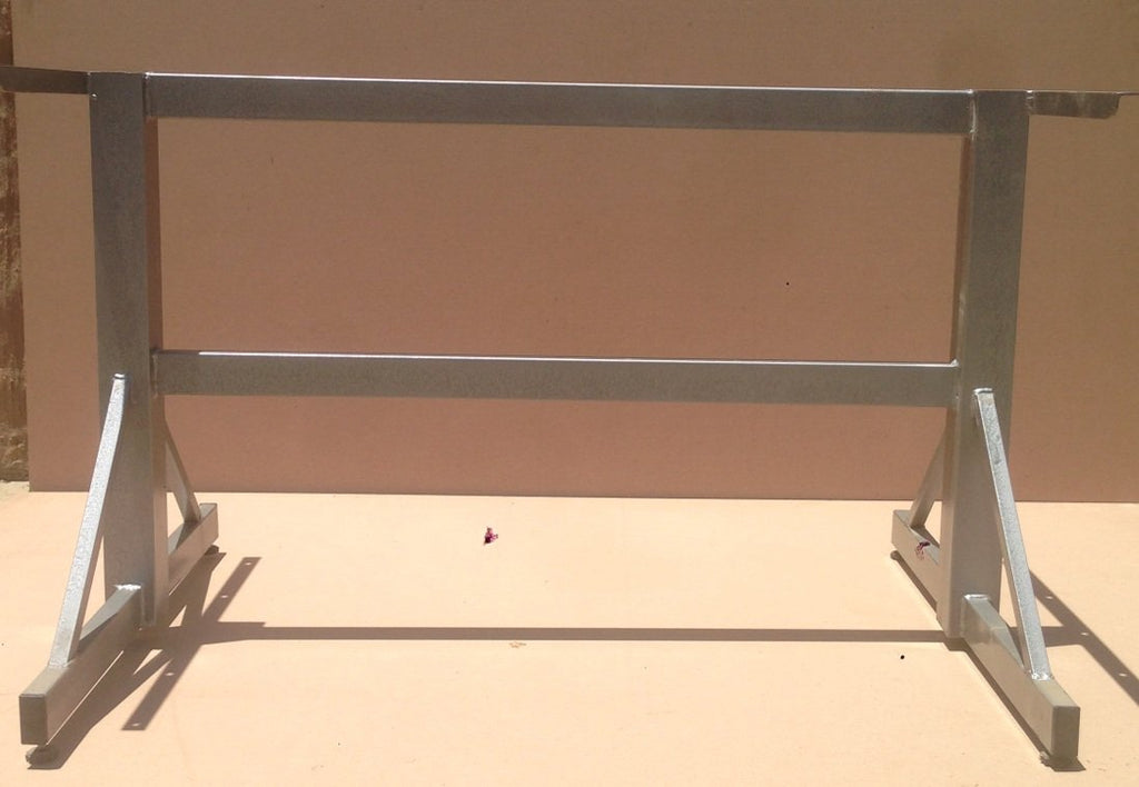 PED002 - Double Pedestal (base only) mild steel 710mm high-Tables-Moolla Furniture Corp CC