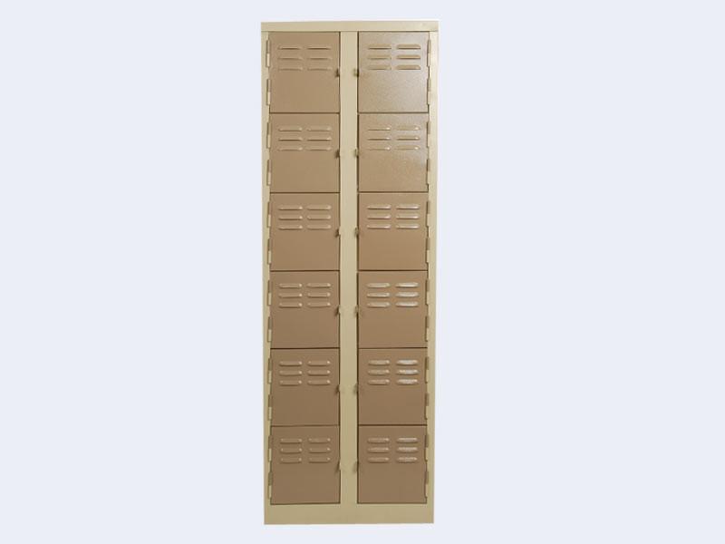 LOC003 - Three Compartment Locker (1800H X 300W X 450D)-Steel Furniture-Moolla Furniture Corp CC