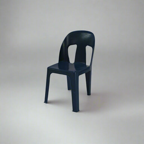 AFR005 Afri Chair Heavy Duty Recycled (Black)-Plastic Chairs-Moolla Furniture Corp CC