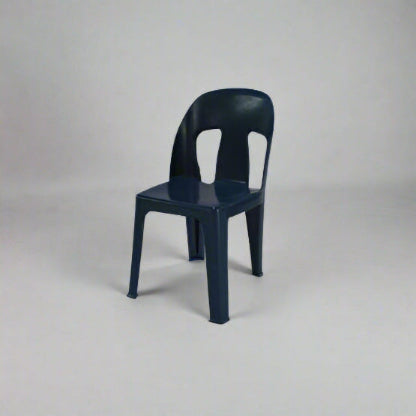 AFR001 - Afri Chair Econo Recycled (Black)-Plastic Chairs-Moolla Furniture Corp CC