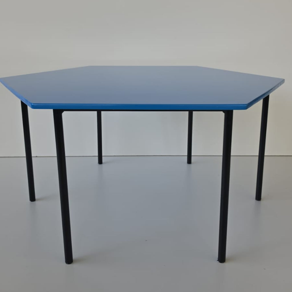 KID006- Kiddies Hexagon table 1200mm x 550mh