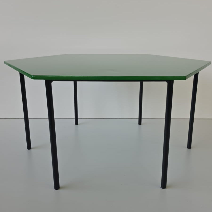 KID006- Kiddies Hexagon table 1200mm x 550mh