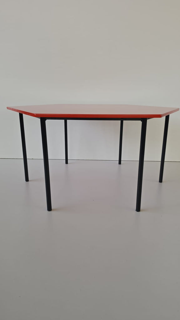 KID006- Kiddies Hexagon table 1200mm x 550mh
