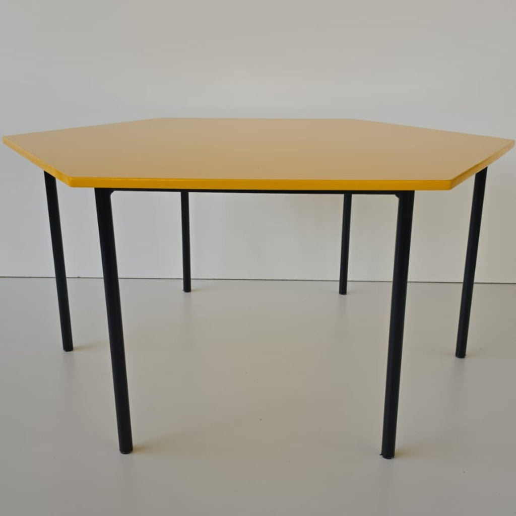 KID006- Kiddies Hexagon table 1200mm x 550mh