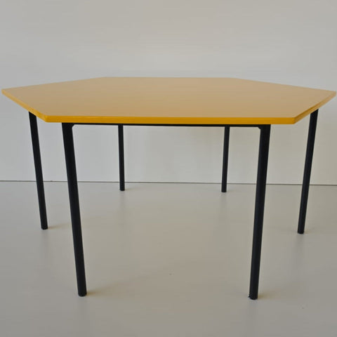KID006- Kiddies Hexagon table 1200mm x 550mh
