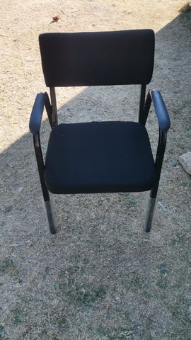 TEA004 -Teachers Chair- with Arms (Black/Blue/Burgandy)-School Furniture-Moolla Furniture Corp CC