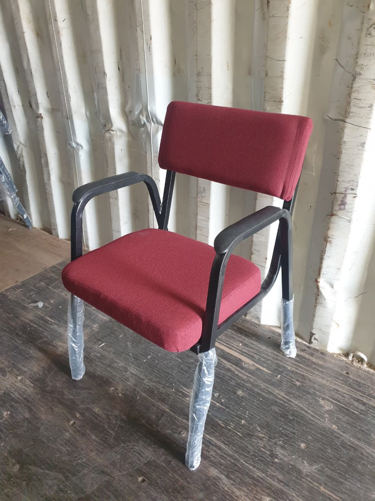 TEA004 -Teachers Chair- with Arms (Black/Blue/Burgandy)