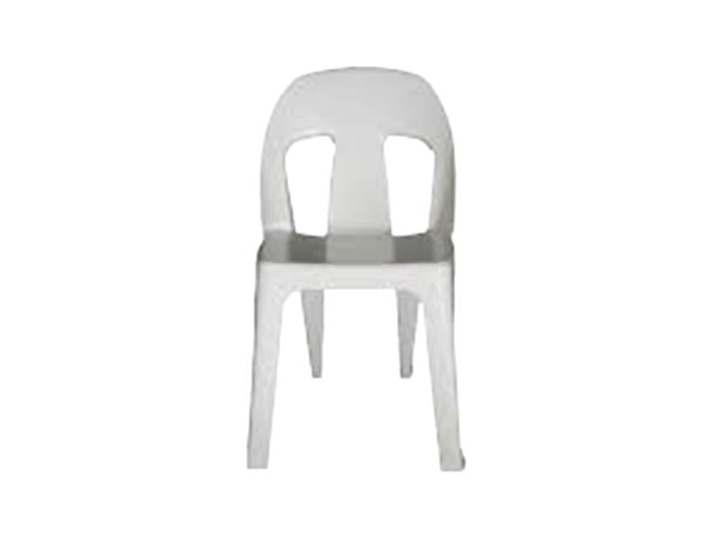 AFR003 -Afri Chair Econo Virgin (White)-Plastic Chairs-Moolla Furniture Corp CC