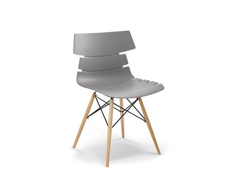 Jigsaw Chair Timber Legs-select chairs-Moolla Furniture Corp CC