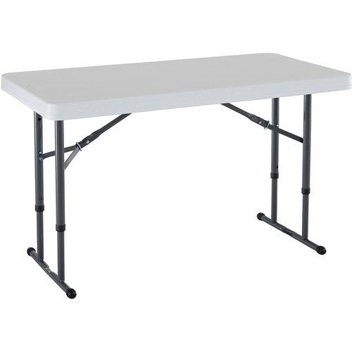 FOL002 - Fold in Half Rectangular Plastic Tables- 4ft (1200mm)-Tables-Moolla Furniture Corp CC