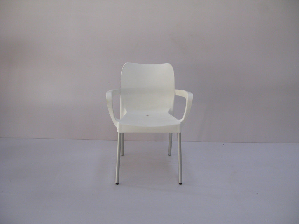 BIS001 - Bistro/ Cafe' Chair (Square Armrest)-Plastic Chairs-Moolla Furniture Corp CC