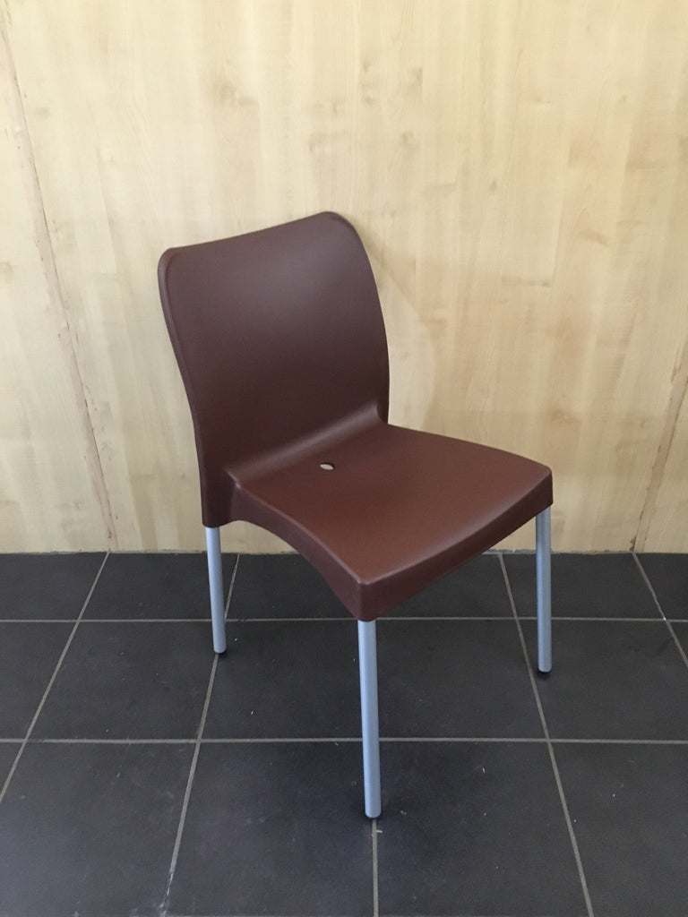 BIS002 - Bistro/ Cafe' Chair (Armless)-Plastic Chairs-Moolla Furniture Corp CC