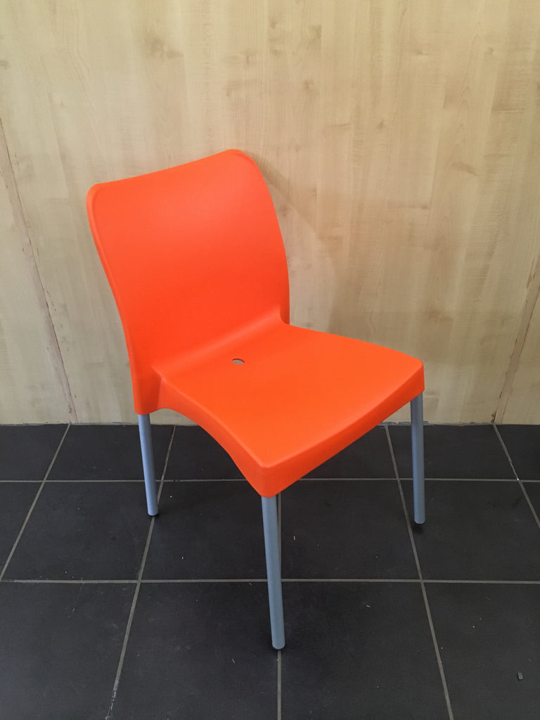 BIS002 - Bistro/ Cafe' Chair (Armless)-Plastic Chairs-Moolla Furniture Corp CC