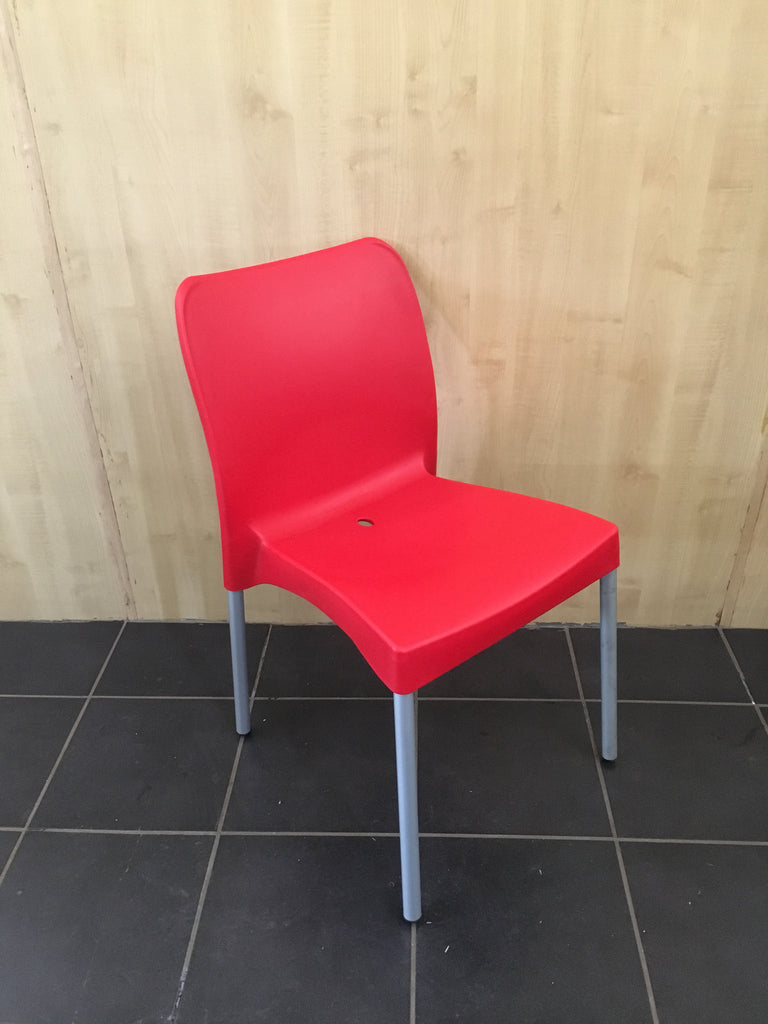 BIS002 - Bistro/ Cafe' Chair (Armless)-Plastic Chairs-Moolla Furniture Corp CC