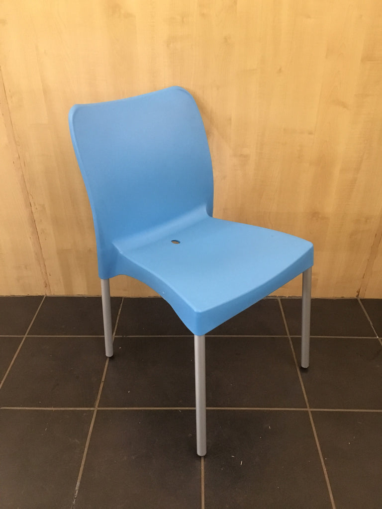 BIS002 - Bistro/ Cafe' Chair (Armless)-Plastic Chairs-Moolla Furniture Corp CC