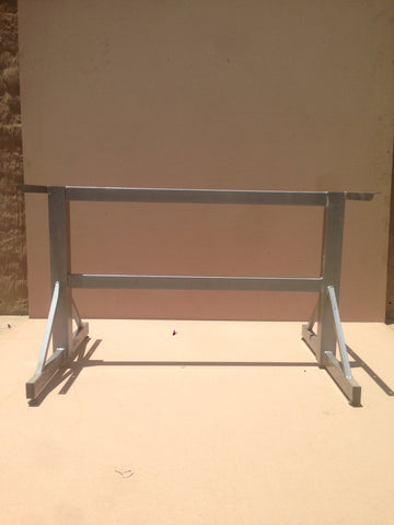 PED002 - Double Pedestal (base only) mild steel 710mm high-Tables-Moolla Furniture Corp CC