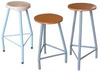 LAB003 - Laboratory stool-Supawood seat-School Furniture-Moolla Furniture Corp CC