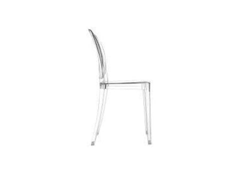 GHO002 - Ghost Chair- Clear ( No Arms)-Plastic Chairs-Moolla Furniture Corp CC