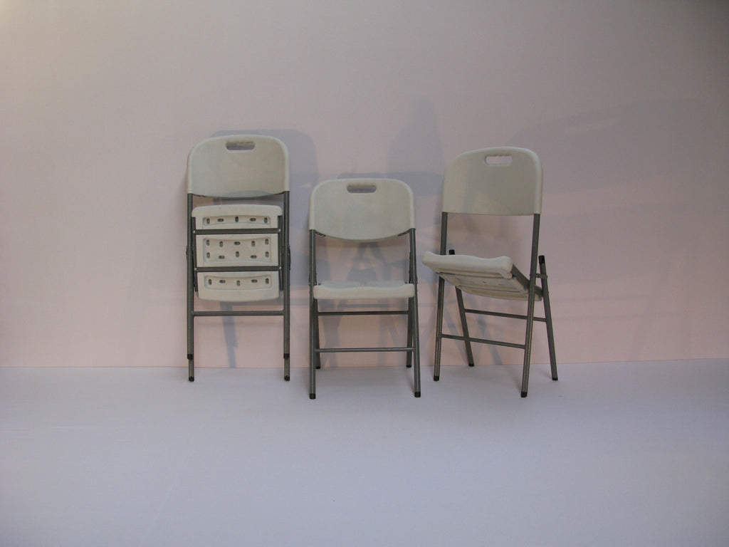 FOL004- Folding Plastic Chair-Plastic Chairs-Moolla Furniture Corp CC