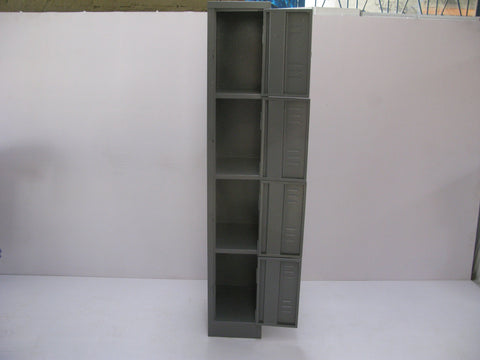LOC004 - Four Compartment Locker (1800H X 300W X 450D)-Steel Furniture-Moolla Furniture Corp CC