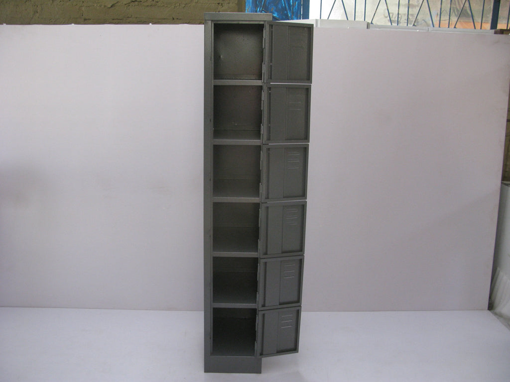 LOC005 - Five Compartment Locker (1800H X 300W X 450D)-Steel Furniture-Moolla Furniture Corp CC