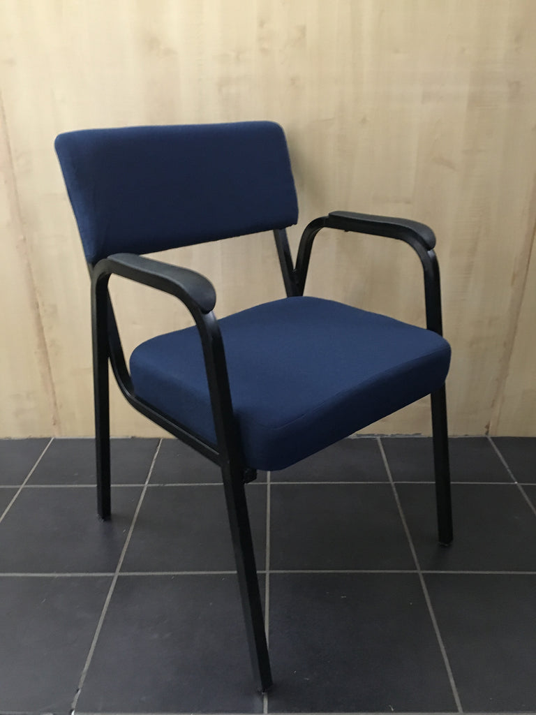 TEA004 -Teachers Chair- with Arms (Black/Blue/Burgandy)-School Furniture-Moolla Furniture Corp CC