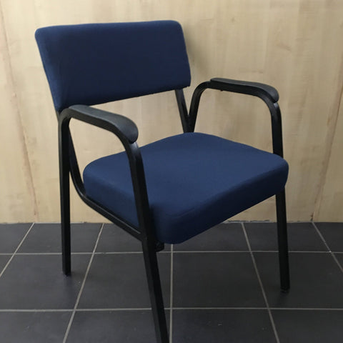 TEA004 -Teachers Chair- with Arms (Black/Blue/Burgandy)-School Furniture-Moolla Furniture Corp CC