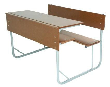 SCH009 - Junior Double Combination School Desk GRADE 1-5 (1000mm x 400mm x 650mmhigh) Supawood-School Furniture-Moolla Furniture Corp CC