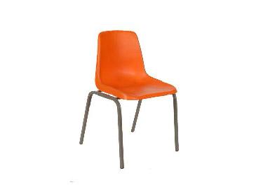 SFC004 - Polyprop/ School Chair-Senior Virgin Seat GRADE 6-12 (Colour-blue/red/burgandy/orange)-Plastic Chairs-Moolla Furniture Corp CC