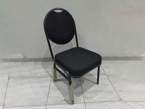 CON005 - Conference Chair (Round Back) Black/blue/burgandy