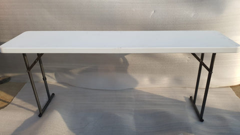 FOL005 - Conferance Folding Plastic Tables- 6ft (1800mm x 450mm)