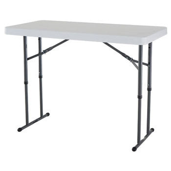 FOL002 - Fold in Half Rectangular Plastic Tables- 4ft (1200mm)-Tables-Moolla Furniture Corp CC