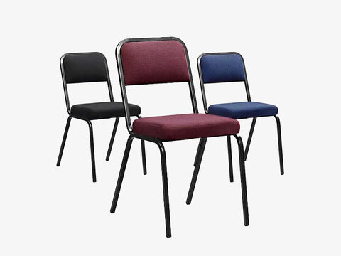 RIC002 - Rickstacker Chair- Heavy Duty (25mm Tube) black/blue/burgandy